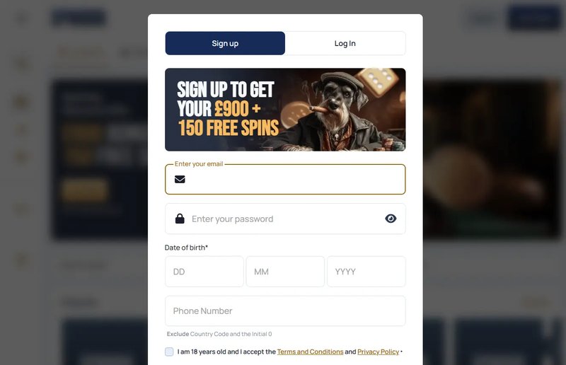Spindog login, spindog online